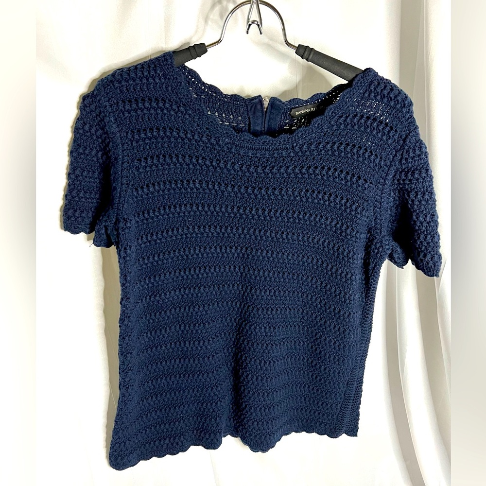 Banana Republic Sweater Blue XL